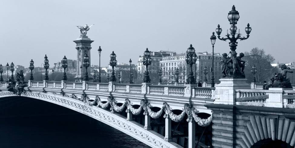 Фотообои Мост. Франция | арт.12322