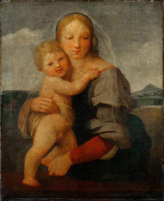 Фотообои Мадонна С Младенцем | арт.1838