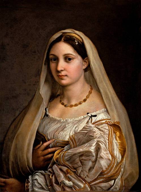Фотообои Портрет Донны Велаты | арт.1841
