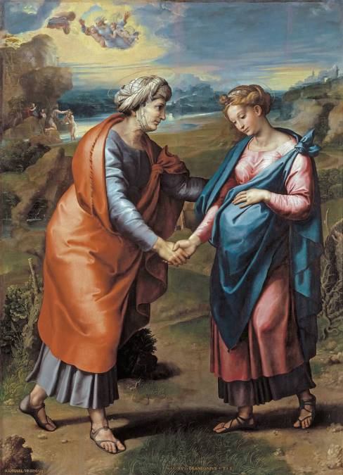 Фотообои Встреча Девы Марии И Елизаветы | арт.1843