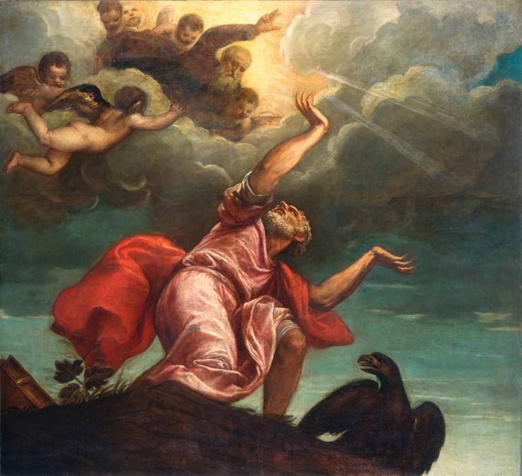 Фотообои Св.иоанн Евангелист На Патмосе | арт.18113