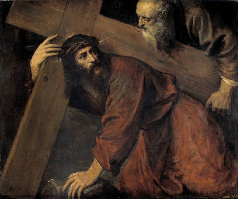 Фотообои Христос И Симон Киринейский | арт.18118