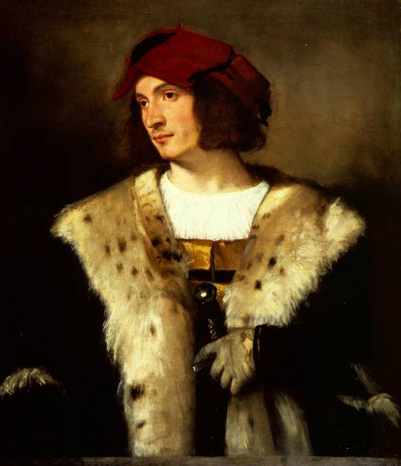 Фотообои Портрет Мужчины В Красном Головном Уборе | арт.18142