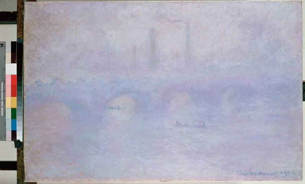 Фотообои Мост Ватерлоо. Эффект Тумана | арт.18237