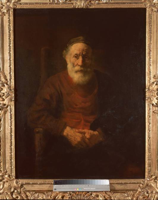 Фотообои Портрет Старика В Красном | арт.18251
