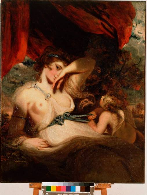 Фотообои Амур Развязывает Пояс Венеры | арт.18259