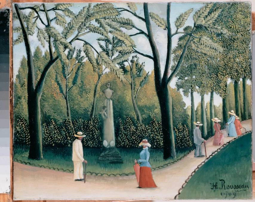 Фотообои Люксембургский Сад. Памятник Шопену | арт.18263