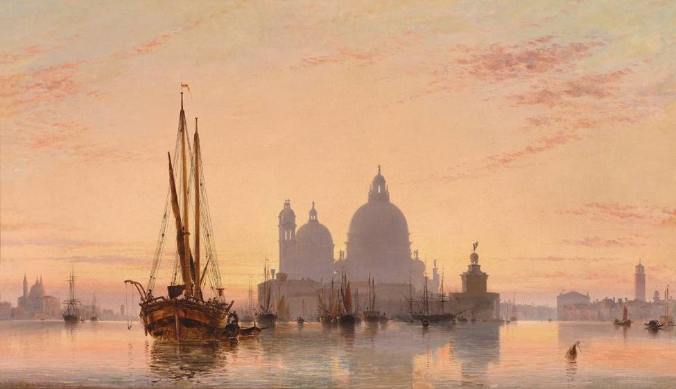 Фотообои Эдвард Уильям Кук "Венеция" | арт.18331