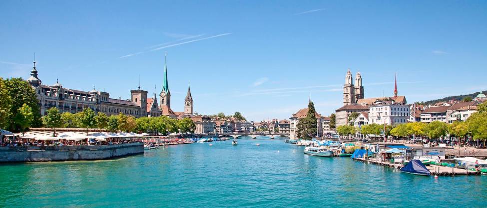 Фотообои Панорама Цюриха | арт.2256
