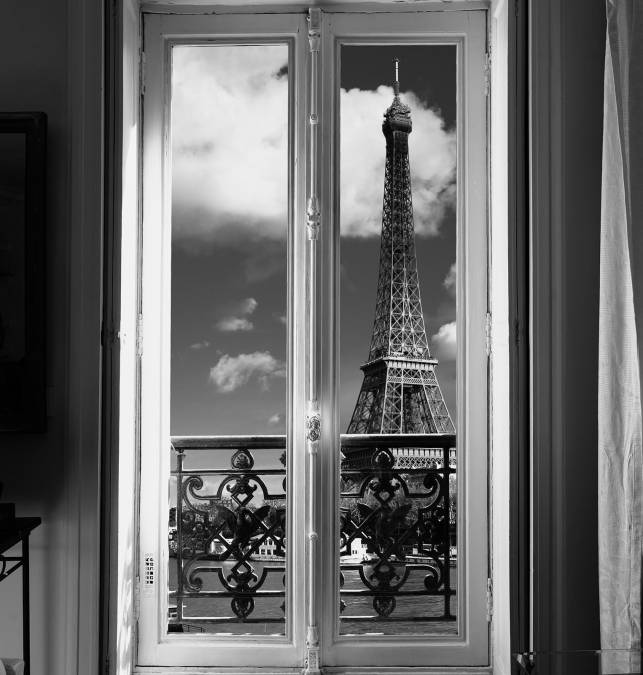 Фотообои Окно В Париж | арт.11100