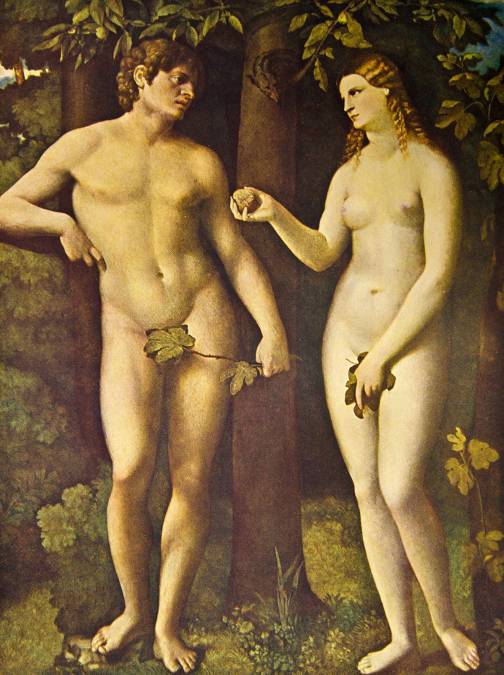 Фотообои Адам и Ева | арт.2678