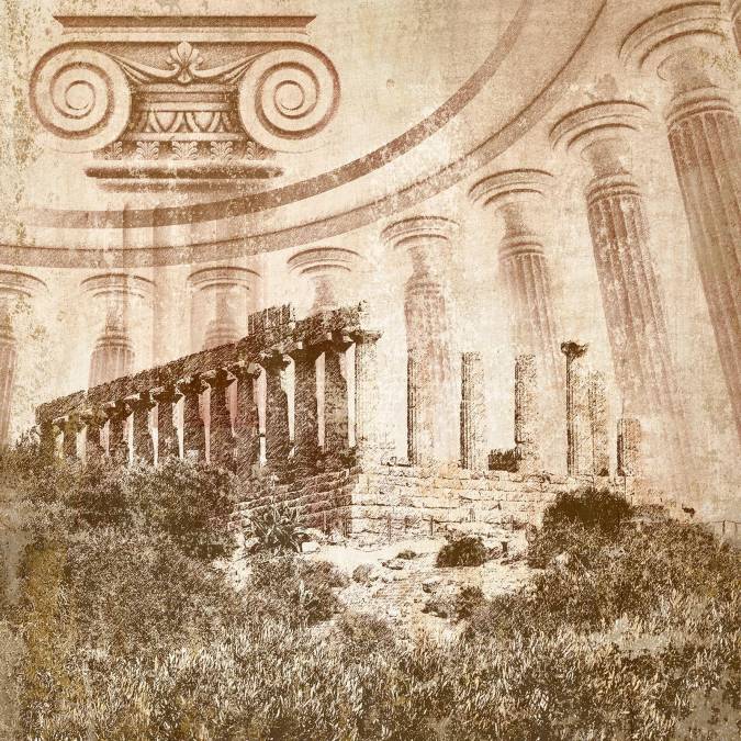 Фотообои Античные колонны | арт.26238
