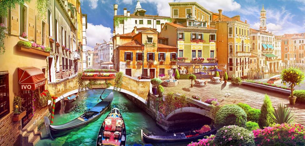 Фотообои Венецианский канал | арт.26280