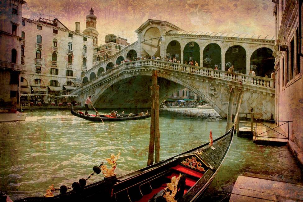 Фотообои Гондолы в Венеции | арт.277