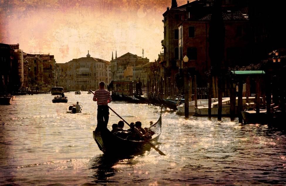 Фотообои Гондолы в Венеции | арт.278