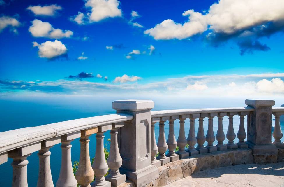 Фотообои Балкон с видом на море | арт.11220
