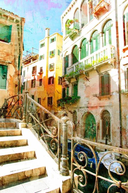 Фотообои Венеция. Фреска | арт.11456
