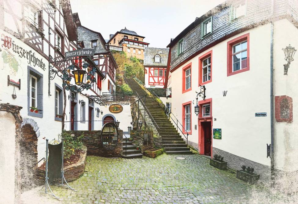 Фотообои Старинные улицы в Германии | арт.11476