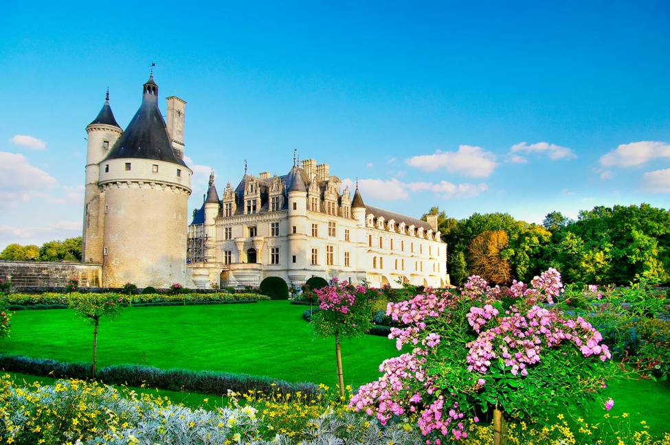 Фотообои Замок во Франции | арт.1212