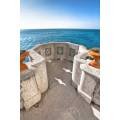 Фотообои Вид с каменного балкона на океан | арт.11170