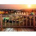 Фотообои Вид с балкона на вечернюю Прагу | арт.11376