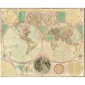 Фотообои Карта мира 1796 | арт.1937