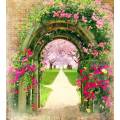 Фотообои Вход в цветущую аллею | арт.26245