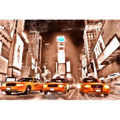 Фотообои Нью-Йоркское такси | арт.11157