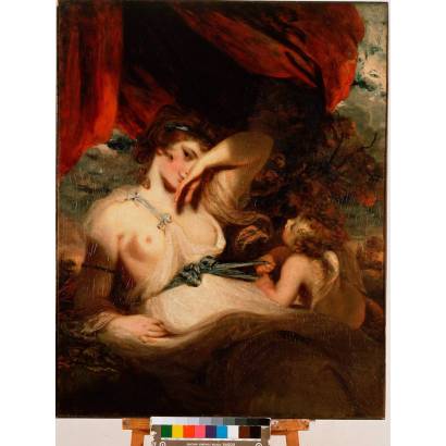 Фотообои Амур Развязывает Пояс Венеры | арт.18259