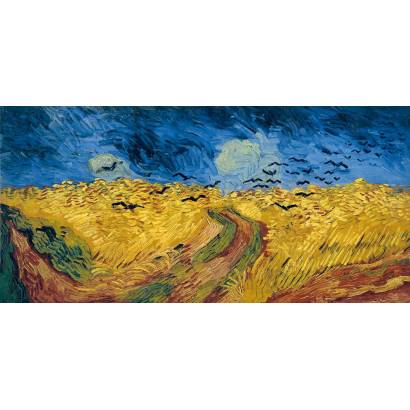 Фотообои Хлебное поле с воронами. Ван Гог | арт.18300