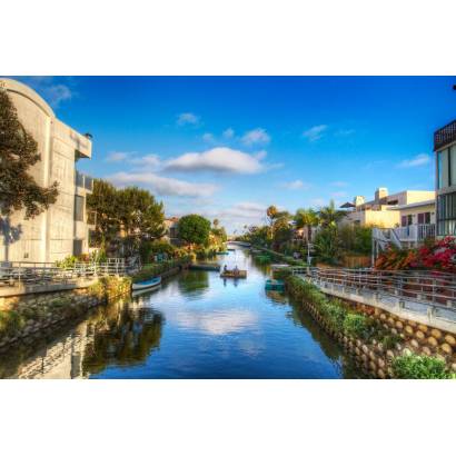 Фотообои  Венецианский канал в Лос-Анджелесе | арт.23584